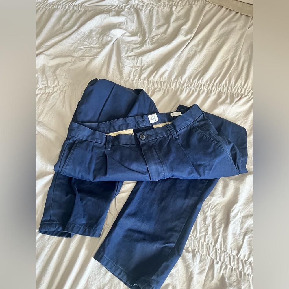 The Gap Navy Blue Chino Pants